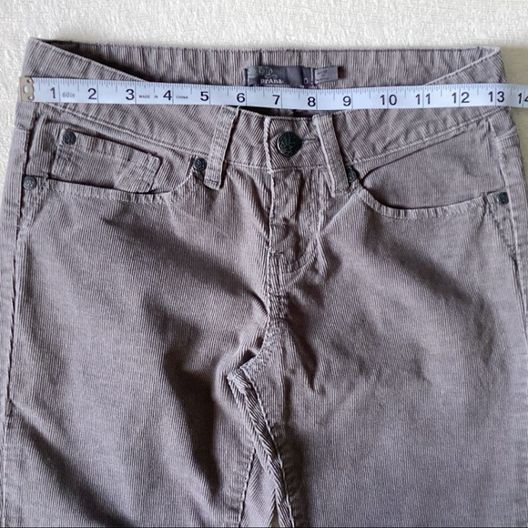 prAna Trinity Corduroy Pants Woman’s Size 0 Light Grey Casual Everyday Wear - Picture 13 of 16